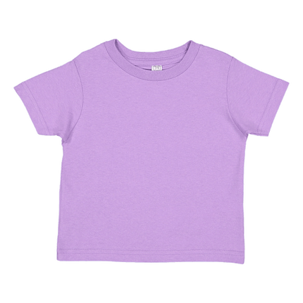3322 Infant Fine Jersey Short Sleeve T-Shirt by Rabbit Skins, shown in Lavender. Sold by RQC Supply Canada.