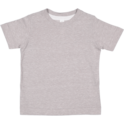 Grey 3391 Toddler Melange Jersey Tee Rabbit s Skins sold by RQC Supply Canada