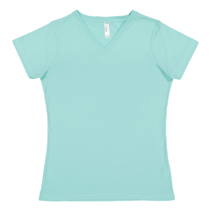 3507 Lat Ladies Cotton Chill V Neck sold by RQC Supply Canada