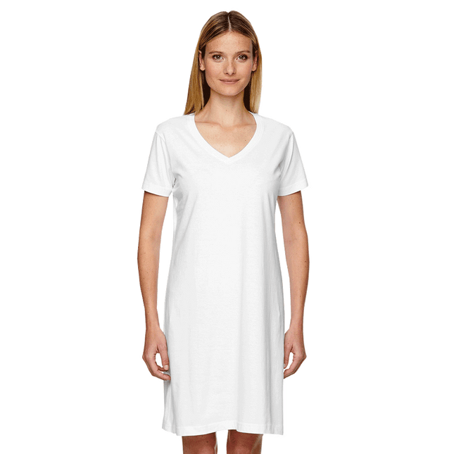 3522 Ladies V-Neck Cover Up - L.A.T