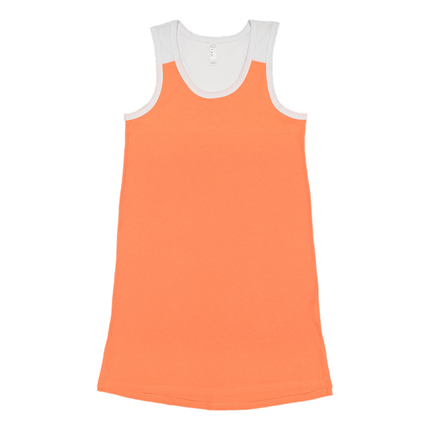 Papaya Racerback Tank top Dress sold by RQC Supply Canada