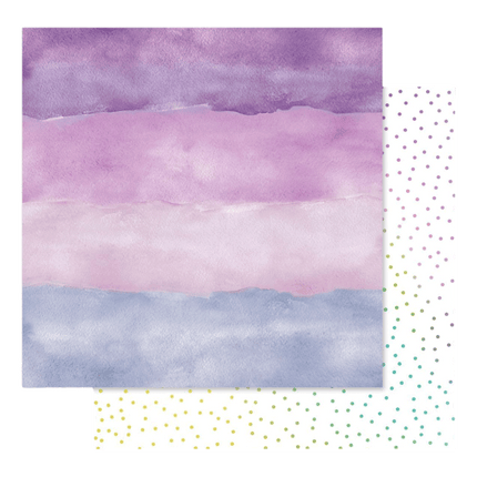 Amythyst Scrapbooking Paper Waves double sided sold by RQC Supply Canada an arts and craft store located in Woodstock, Ontario