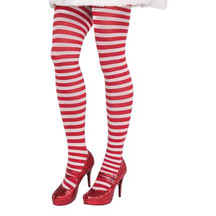 Candy Stripe Tights - Women