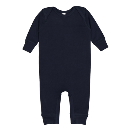 4412 Lat Apparel Pant Rompers sold by RQC Supply Canada located in Woodstock, Ontario shown in navy colour