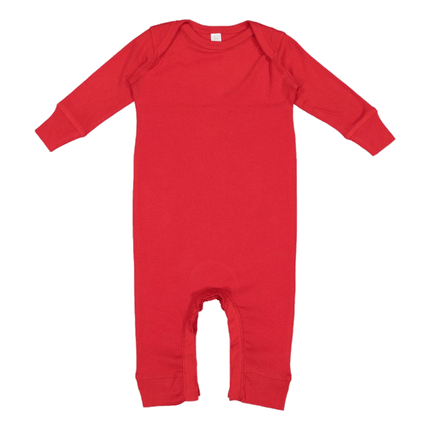 4412 Lat Apparel Pant Rompers sold by RQC Supply Canada located in Woodstock, Ontario shown in red colour