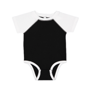 4430 White and Black Diaper Shirts sold by RQC Supply Canada