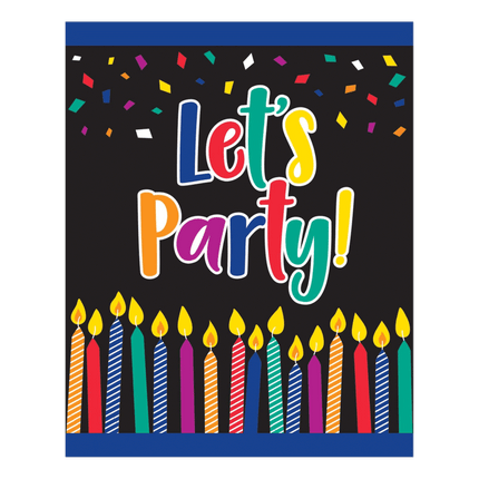 Let's Party Birthday Party Invites sold by RQC Supply Canada located in Woodstock, Ontario