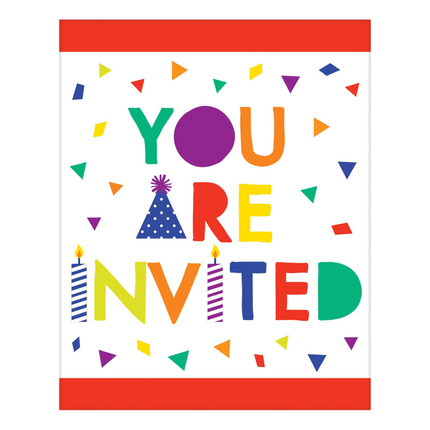 You are invited Birthday invitations sold by RQC Supply Canada located in Woodstock, Ontario