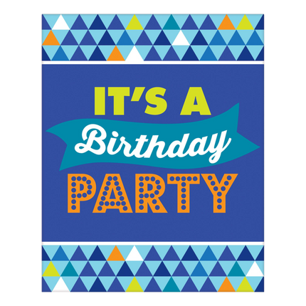 Its a Birthday Party, Birthday Invites sold by RQC Supply Canada located in Woodstock, Ontario
