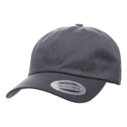 Low Profile Baseball Hats sold by RQC Supply Canada located in Woodstock Ontario shown in dark grey colour