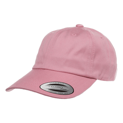 Low Profile Baseball Hats sold by RQC Supply Canada located in Woodstock Ontario shown in light pink