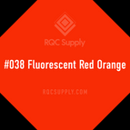 #038 Fluorescent Red Orange