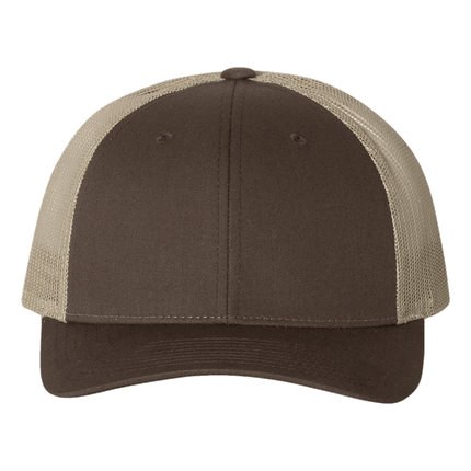 Richardson 115 low profile hats available for sale at RQC Supply Canada an arts and craft store located in Woodstock, Ontario showing brown khaki style