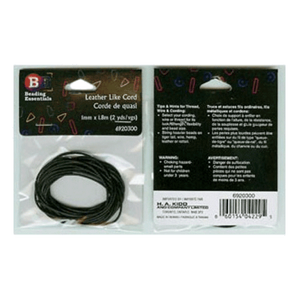 Leather Like beading cord sold by RQC Supply Canada located in Woodstock, Ontario