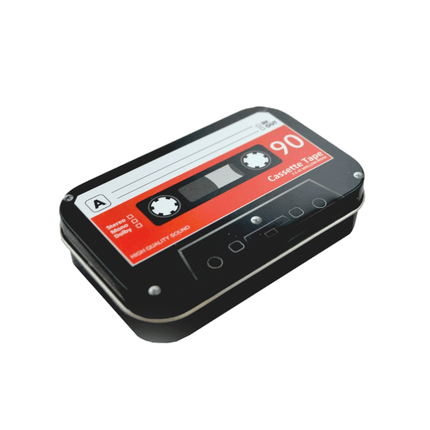 Mini Tin Cassette Tape - Empty