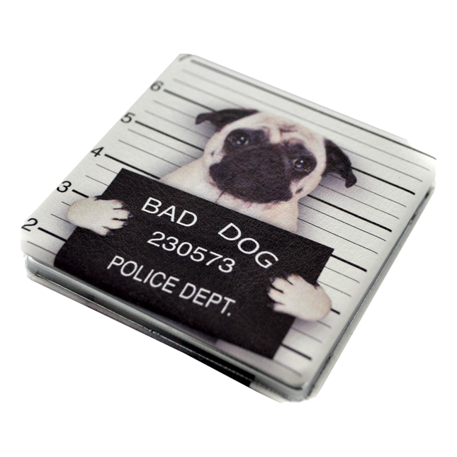 Bad Dog Compact Mirror sold by RQC Supply Canada