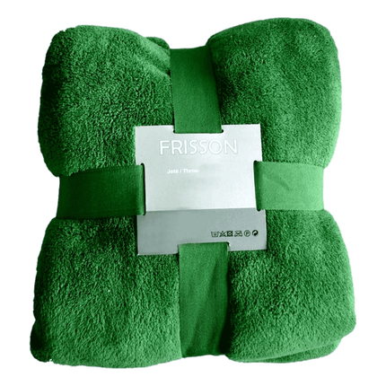 Green Fleece Blankets sold by RQC Supply Canada located in Woodstock, Ontario