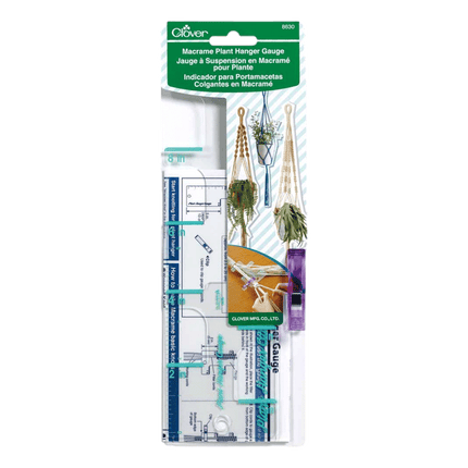 Macrame Plant Hanger Gauge sold by RQC Supply Canada located in Woodstock, Ontario