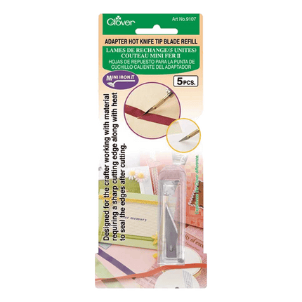 Clover Hot Knife Tip Refills sold by RQC Supply a craft store located in Woodstock, Ontario