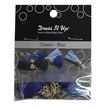 Dress it Up tassels blue sold by RQC Supply Canada located in Woodstock, Ontario