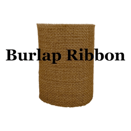 4" Wide Burlap Trim x 1 yards