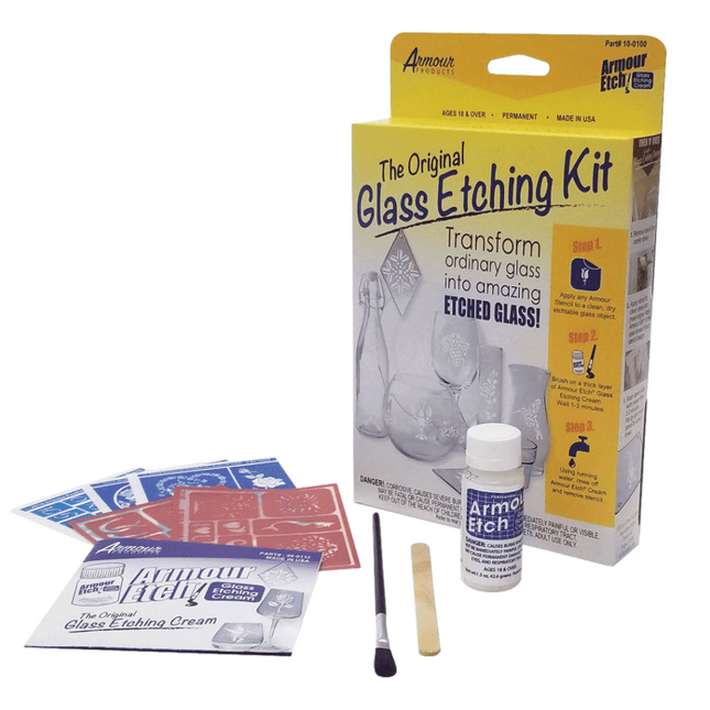 Starter Glass Etching Kit