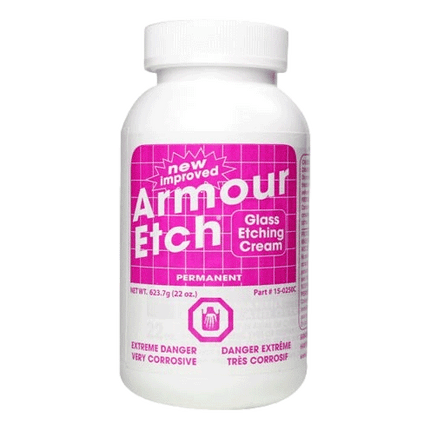 Armour Etch sold by RQC Supply Canada located in Woodstock, Ontario 10oz bottle
