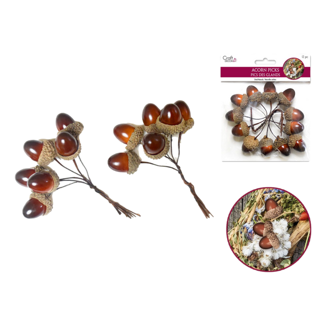 Acorn Decorations sold by RQC Supply Canada