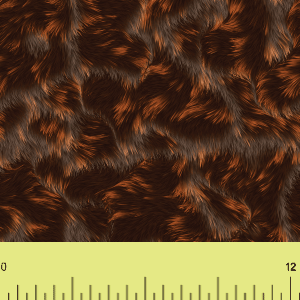 Brown Highlights Animal Fur Pattern HTV and Adhesive Sold By RQC Supply Canada