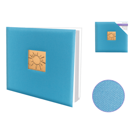 scrapbooking Album sold by RQC Supply Canada shown in aqua colour