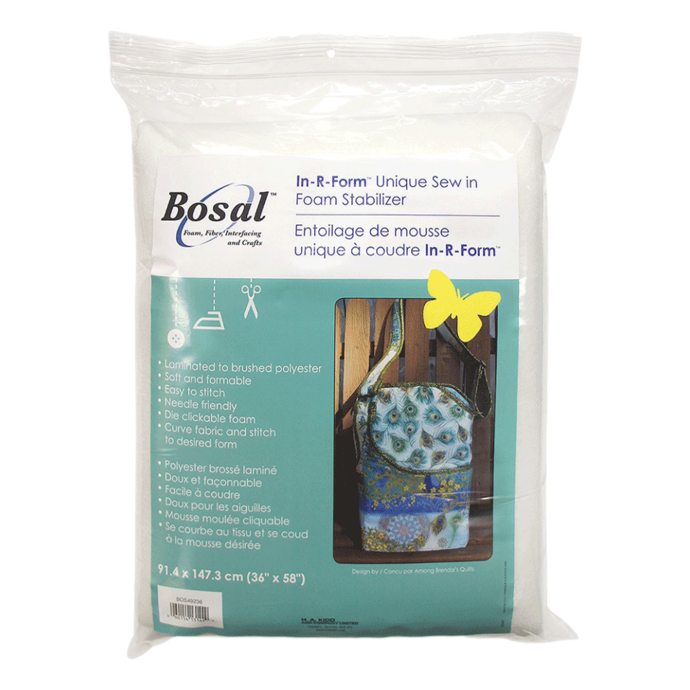  Bosal In-R-Form Double Sided Fusible 58 Foam Stabilizer :  Arts, Crafts & Sewing