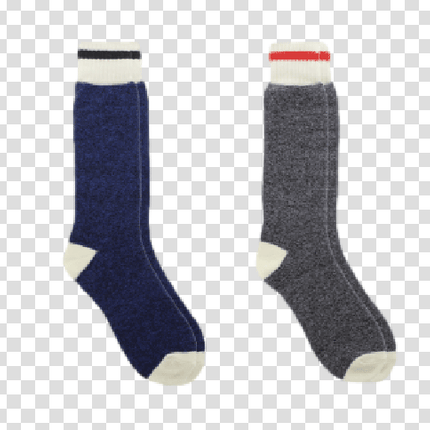 Get your Men's Blue  Work Socks now in stock at RQC Supply Canada