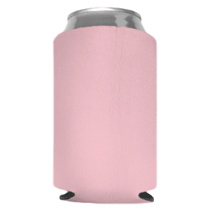 Blush Foam Can Coolers, beer can holders sold by RQC Supply Canada
