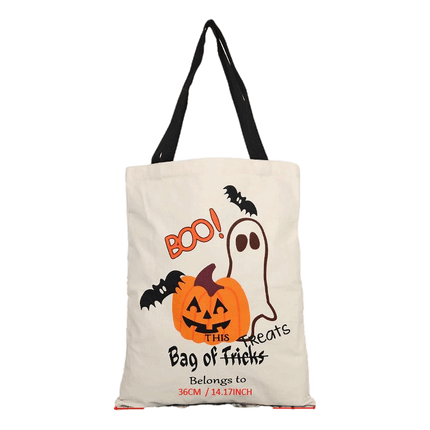 Bag of Treats Ghost, Pumpkin, Bat Trick or Treat Bag sold by RQC Supply Canada