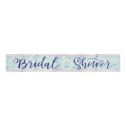Bridal Shower Foil Banner sold at RQC Supply Canada located in Woodstock, Ontario