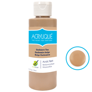 Cashmere Tan Acrylic Paint 4oz sold by RQC Supply Canada