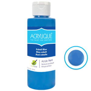 Cobalt Blue Acrylic Paint 4oz sold by RQC Supply Canada