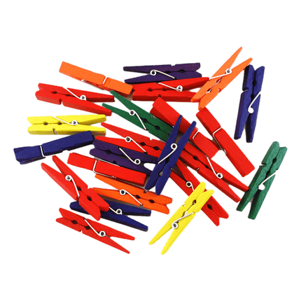 Coloured Clothes Pegs sold by RQC Supply Canada located in Woodstock, Ontario