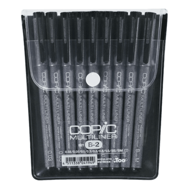 Copic Multiliner sets by COPIC sold by RQC Supply Canada an arts and craft store located in Woodstock, Ontario