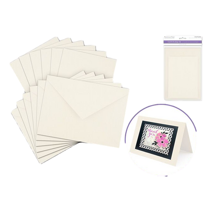 White Card Making Envelope Set sold by RQC Supply Canada  Edit alt text