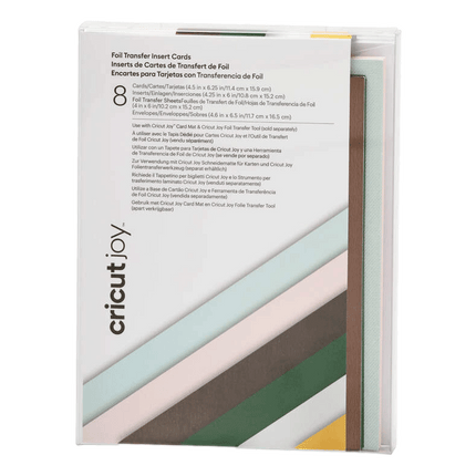 Cricut Joy™ Foil Transfer Insert Cards Sampler - A6