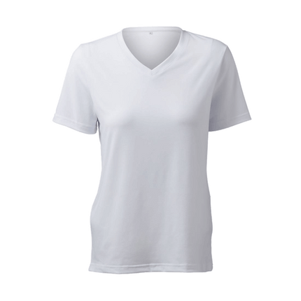 Cricut Ladies V-neck Sublimation tshirt sold by RQC Supply Canada