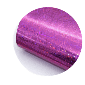 Dark Pink Holographic Sparkle Printed Faux Leather Sheets sold by RQC Supply Canada