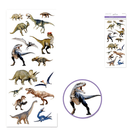 Dinosaurs Scrapbooking Stickers sold by RQC Supply Canada located in Woodstock, Ontario