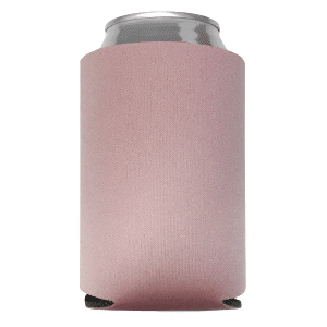 Dusty Rose Foam Can Coolers, beer can holders sold by RQC Supply Canada