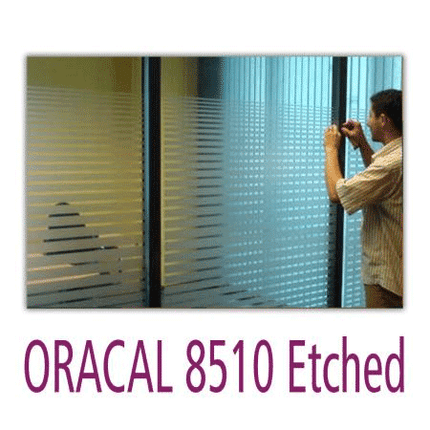 Oracal 8510 Etched Glass, Silver or Gold Discontinued