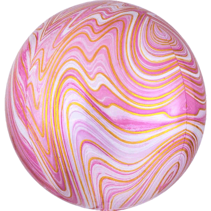 Pink Marble Beach Ball Mylar Balloons sold by RQC Supply Canada located in Woodstock, Ontario