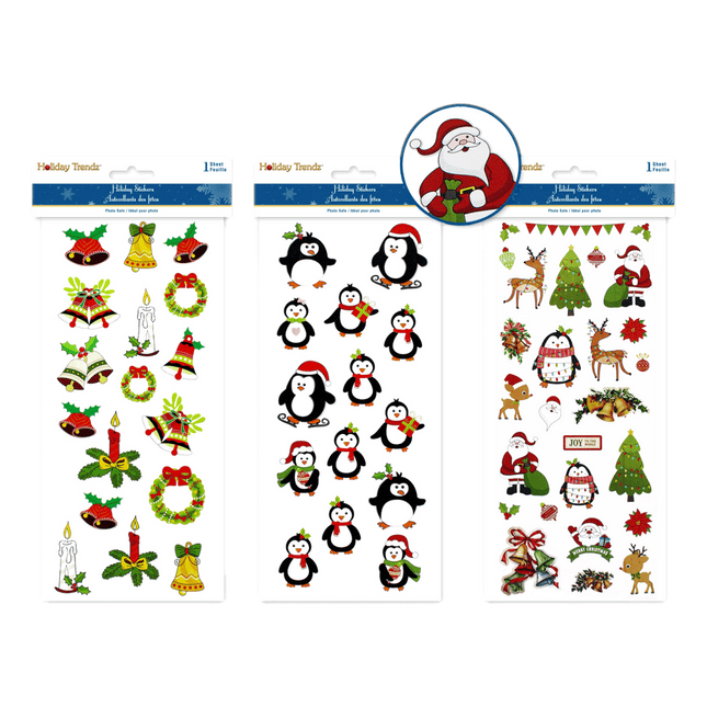 Festive Frolic Scrapbooking Stickers sold by RQC Supply Canada located in Woodstock, Ontario