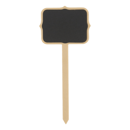 Chalkboard Food Sign Picks with Chalk  4ct