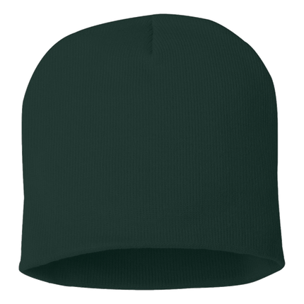 Sportsman 8" Acrylic Knit Beanie Hats sold by RQC Supply Canada located in Woodstock, Ontario shown in Forest Green Colour